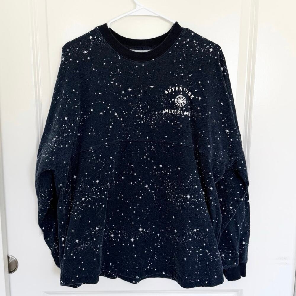 Disney RARE Peter Pan Neverland Spirit Jersey Collectors Fairytale Medium - Picture 2 of 3